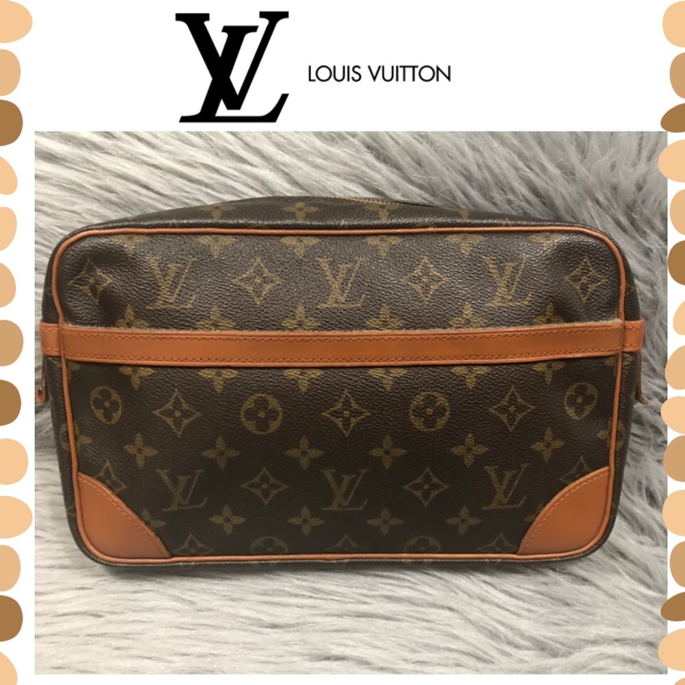 Authentic Louis Vuitton Monogram Compiegne 28 - Picture 1 of 8